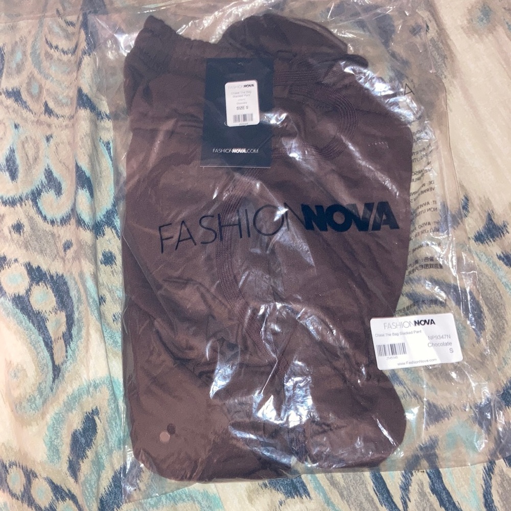 Chocolate stack pants